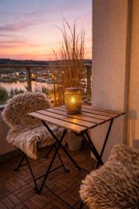 Strandhafer-Balkon mit Meerblick- 2 Min zum Strand