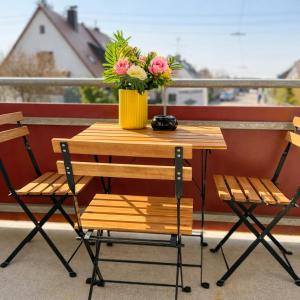 Modernes Apartment mit Balkon & Wohlfühl-Ambiente