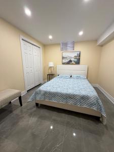Two Bedrooms Basement Apartment near Heartland area