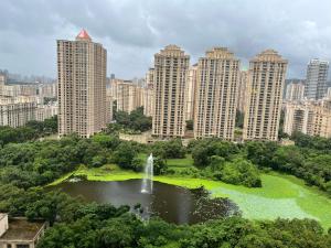 Waterfront LakeView AC Studio Apartment Hiranandani Estate Thane West