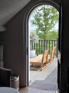 Romantic Countryside Retreat at Legan Castle Farmhouse with Hot Tub