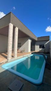 Casa com piscina na terra das Cataratas