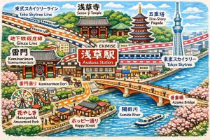 -Higashi-Asakusa4F- WA NO YADO-Asakusa Retreat 10 min walk from Asakusa Designer curated stylish room 4