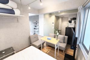 井上達也設計現代風旅館 京成線駅1分 都心移動便利 近北千住上野浅草銀座スカイツリー Wifi長期可 WAGAMAMA千住 Y03室