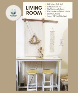 Boho Minimalst 1Br FamilySuite Fame T2 with Netflix