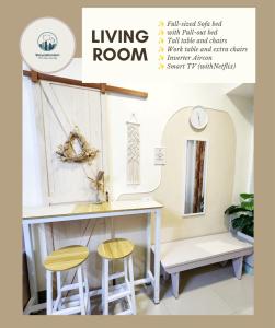 Boho Minimalst 1Br FamilySuite Fame T2 with Netflix