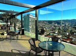 Descansa en Viña, estudio con piscina y terraza