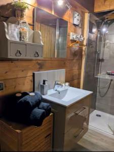 Chalet romantique avec piscine