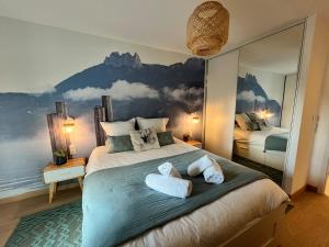 Pépite Suites - LE PARADIS BLEU - Au Bord du Lac - Terrasse & Garage