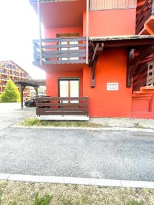 Le Nid Rouge Risoul Balcony & View Ski 100 m