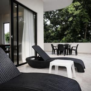 2 bed swim-up, gril with jacuzzi Aldea Zamá