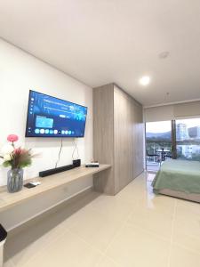 Loft cerca al mar, Piscinas, 4 personas