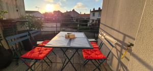 Appartement lumineux Parking privé Terrasse 2 Vélos