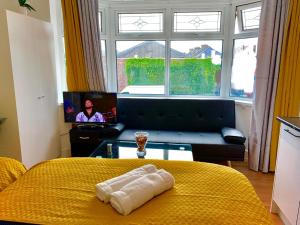 London Studio Apartments, Private Bathroom, Kitchenette, Parking, NP6