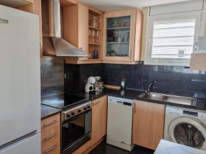 Seafront apartment SAbanell Central Park with pool