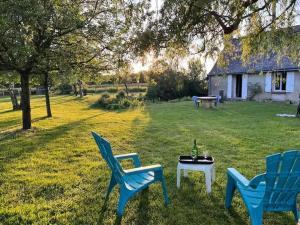 Fermette paisible avec animaux admis - 6 pers. - FR-1-410-492