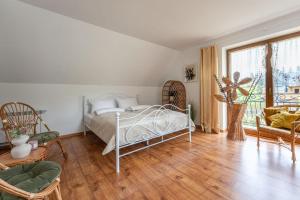 Góralski Dom z Jacuzzi i Widokiem na Tatry