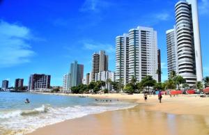 Flat vista mar praia de Iracema