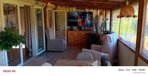 Mobil home dans camping cinq étoiles