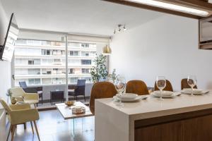 Dpto a pasos del Parque Arauco en Las Condes, con calefacción