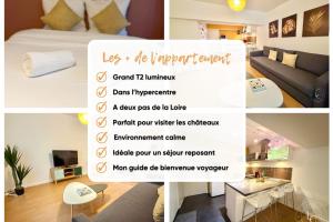 Le Pierre Percée Cozy apartment in the heart of Orléans
