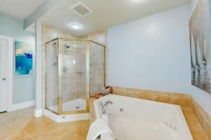 Waterside resort with lazy river marina pools and internet