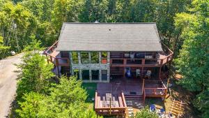 Panoramic Mtn View! 6BR Cabin, Fire Pit, BBQSL 17