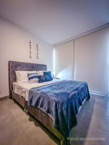 Apto Lujo Vista Mar Piscina AC WIFI Playa a 3 min en Santa Marina