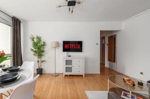 Lumina apart with balcony in Warsaw