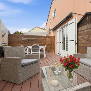 Cosy duplex - Plage & Étang - terrasse - parking & kit bébé