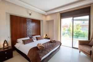 Serene Villa Golf Noria Marrakech Private Garden Golf View 3 Bedrooms - Mo