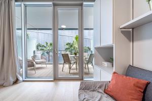 JOIVY Luxury Waterfront Studio with Balcony & Parking in Genoa