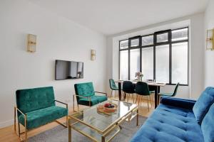 Modern 3-Bedroom Apartment 6 Guests Paris Centre