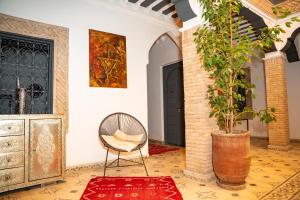 Riad Villa Aman Marrakech - Boutique hôtel avec Jardin paisible & Piscine face à lAtlas