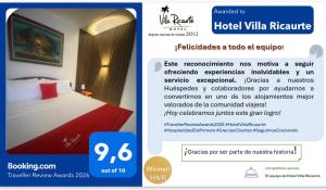 Hotel Villa Ricaurte