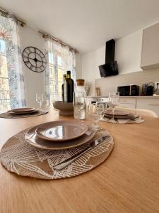 Lecrin Clemenceau - Clim, Wifi & Terrasse