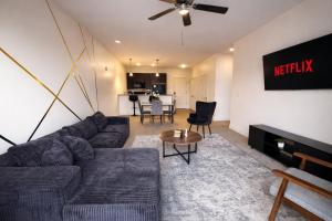 Designer UAB Condo King Bed Balcony View 2