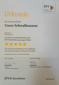Unser Schwalbennest