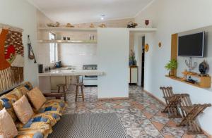 Cobertura para 9 com Churrasqueira e Ar no Centro