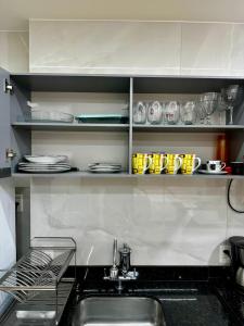 A Passos da Praia: Studio Moderno em Copacabana