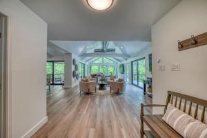 Luxury Riverfront Villa with Firepit & Gameroom!