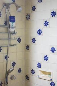 Cabin with fireplace and grill