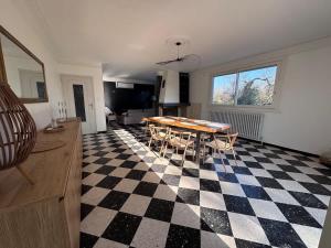 Maison en etage avec jardin