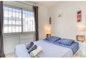 Le cocoon T 2 climatisé avec wifia seulement 30 m de la plage