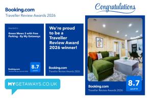 Green Mews 3 with Free Parking - By My Getaways