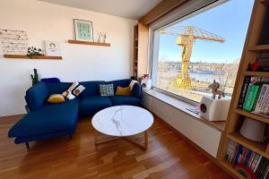 Family apartment with terrace and view of Nantes