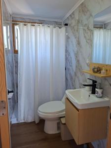 Tu refugio en el sur, tiny house con vista al Volcán Calbuco a 30 minutos de Puerto Montt