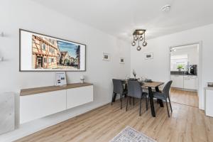 Stilvolle Ferienwohnung im historischen Zentrum für 6 Personen und Parkplatz