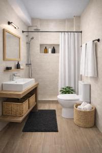 Family friendly apartment with a garden view