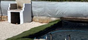 Cabaña rural con piscina privada